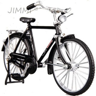 臺灣出貨1：10 二八大槓桿閘復古經典合金腳踏車模型 模擬合金腳踏車 單車玩具