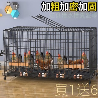 24H出貨&可開發票雞籠子家用養殖下蛋雞籠鐵籠子特價清倉雞窩大號特大號折疊養殖籠
