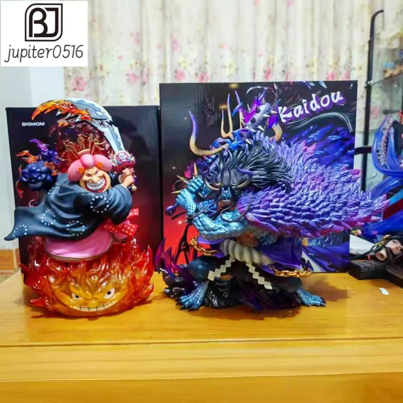 【jupiter0516】🔥霸海凱多&霸海大媽🔥海賊王公仔 凱多公仔 正版 燈座發光 航海王gk 巨無霸公仔 手辦