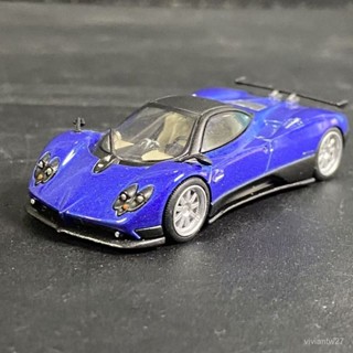 【全臺灣熱賣免運✨】MINIGT 1:64 帕加尼 Pagani 宗塔 Zonda 跑車HP藍色 閤金汽車模型