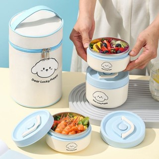 保溫便當盒 午餐盒 304不銹鋼微波爐加熱保溫飯盒帶飯上班族專用便當盒學生湯碗湯罐保鮮餐盒 不鏽鋼便當盒