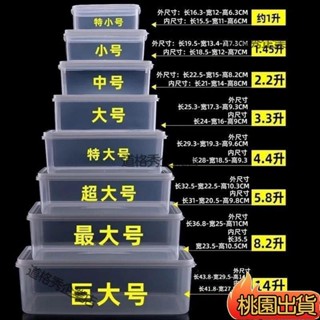 🔥限時下殺 塑膠保鮮盒長方形透明廚房儲物盒冰箱冷藏食品收納盒大小號塑料盒 更多尺寸可諮詢聊聊客服