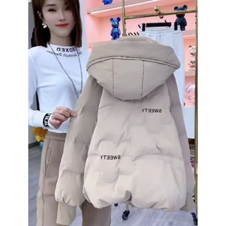 【免運】短版羽絨棉服女保暖冬季連帽寬鬆洋氣時尚加厚免洗顯瘦外套