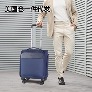 免運#牛津布行李箱carry on luggage週末旅行箱14寸拉桿箱萬嚮輪登機箱 出行收納包 旅行收納包