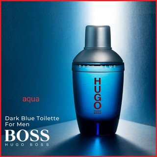 💕💯嚴選 HUGO BOSS Dark Blue 深藍優客男性淡香水 75ML