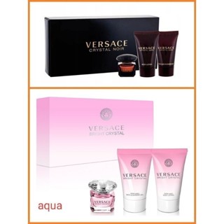 原裝沾式小香禮盒】😀VERSACE 凡賽斯 香戀水晶 / 星夜水晶 女性淡香水禮盒
