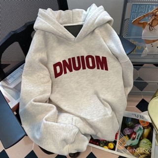 🔥無畏🔥運動潮服店 韓版hiphop字母印花連帽衛衣女秋冬新款寬鬆學生百搭外套百搭上衣