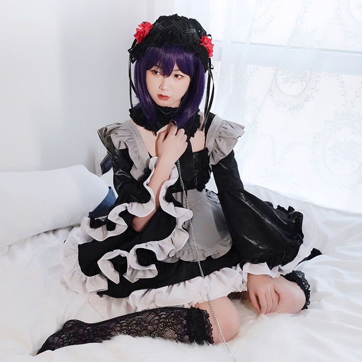 🍀台灣出貨🍀 戀上換裝娃娃 喜多川海夢 黒江雫 女僕裝cos 喜多川海夢cos假髮 cosplay 角色扮演 喜多川海夢