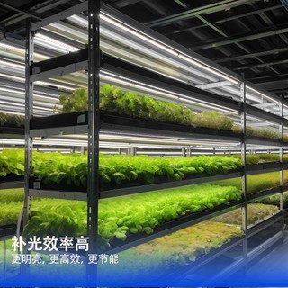 可開票Barrina佰利納植物補光燈室內模擬陽光全光譜磁吸led綠植生長燈-沫沫精品百貨店