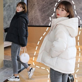 精緻女人生活館💄2024新款羽絨棉服女短款冬季韓版學生麵包服棉襖百搭加厚棉衣外套