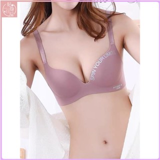 💕貼身優選💕無痕內衣女小胸集中爆乳無鋼圈平胸加厚胸罩調整型上託一片式光面內衣
