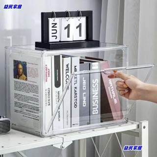 臺灣免運.專輯收納盒 防塵加厚透明磁吸展示櫃 CD收藏盒光盤黑膠收納亞克力磁帶收納盒 玩偶公仔收納櫃 卡冊收納盒Jale