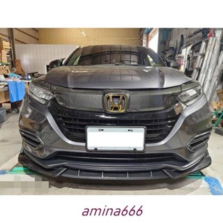 E家✌喜美HONDA HRV 直上 競速版 消光黑 前下巴 前鏟 前定風翼 前擾流板 下擾流板 通用下巴88