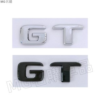 名購車品🚩適用於新款賓士amg改裝gt標誌後備箱標誌gt字母新款平面字型貼紙側標汽車升級 高品質