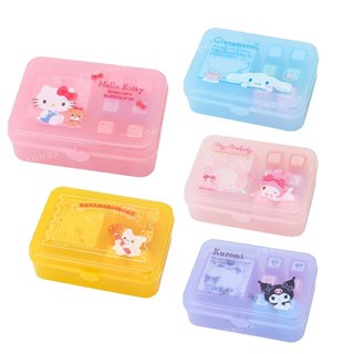 【現貨】小禮堂 Sanrio 三麗鷗 印章組附收納盒 Kitty 大耳狗 酷洛米 花丸