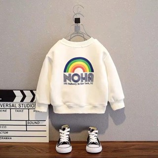 Lovelg baby🌷寶寶絨/薄款衛衣男童中小兒童套頭外套加厚上衣寶寶韓版衛衣冬秋