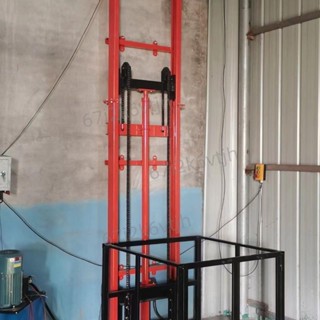 「免開發票」電動升降機小型貨梯液壓升降平臺家用倉庫廠房簡易電梯貨物提升機