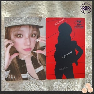 小紅書 (G)I-DLE正規二黑版專卡 宋雨琦小卡 雪帽琦女警琦 趙美延 比心面