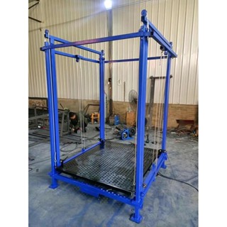｛限時特惠｝電動腳手架升降移動多功能折疊式遙控升高平臺裝修工地施工提升機