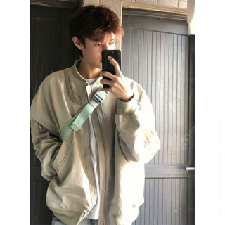 臺灣出貨 ma1飛行員夾克墊肩短款外套男潮流春秋工裝潮牌美式高街棒球服 韓版外套 復古夾克 休閒外套 運動外套 防風外套