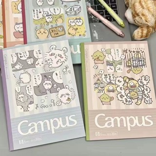 ✨小紅書同款✨ 吉伊卡哇文具 卡通文具日系高顏值B5筆記本伊卡卡通耐用加厚橫線軟面記事本烏薩奇小八開學必備 兒童禮物