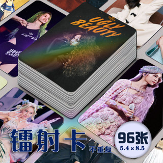 新品優選💐蔡依林鐳射小卡96張全套巡迴演唱會週邊專輯簽名lomo卡拍立得紀念💐