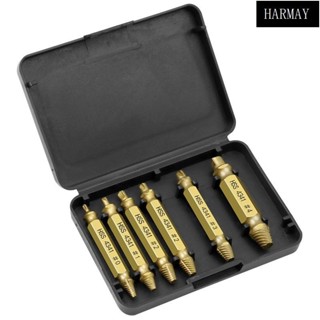 金色6支裝4341螺絲取出器 HSS材質斷頭螺絲取出器取釘器盒裝📣現+免運