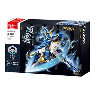 ✨三國戰紀 趙雲機甲模型 常勝將軍 三國機器人 組裝玩具 機甲模型 拚裝模型 拚裝機甲 3D立體手辦 機器人模型 國風機