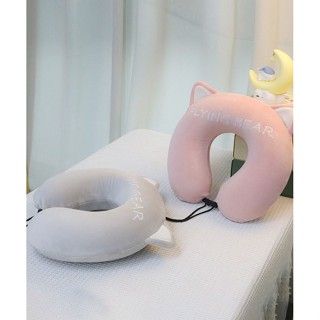 U型枕✨ 迴彈記憶棉頸枕 駝峰型枕 午睡枕 旅行枕 M型記憶棉頸枕 趴趴枕 枕頭 高顏值 午睡神器 可愛U型枕頭記憶棉護