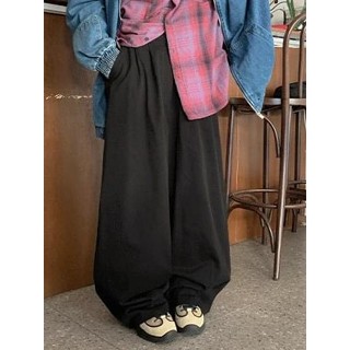 Codibook｜韓國 DAILYJOU 寬鬆垮褲款棉質長褲［預購］長褲 哈倫褲 女裝