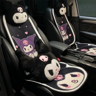 【新款上市】卡通汽車坐墊庫洛米坐墊小惡魔枕頭可愛庫洛米座椅靠枕車用頭枕 汽車坐墊 車用坐墊 汽車座墊 車用椅墊 卡通坐墊