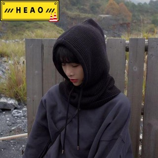 【臺灣出貨 優選下殺】巴拉克拉法帽加大套頭連帽圍巾一件式披肩女秋冬針織毛線脖套圍脖潮390