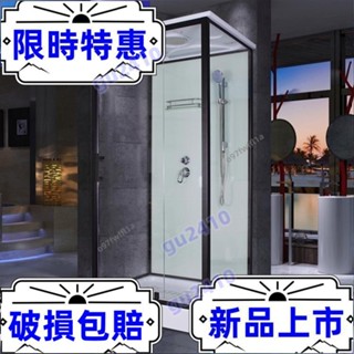 【大旺】【含運】家用整體淋浴房【馬桶只做搭配展示】浴室一體式衛生間鋼化玻璃洗澡房沐浴暖風浴房隔斷R1