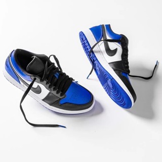 [格琳代購]Nike Air Jordan 1 Low Royal Toe 黑藍 閃電 男女 CQ9446-400
