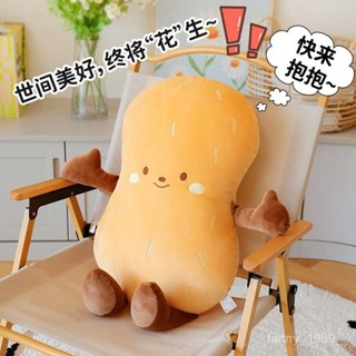 韓流週邊😍【新品】高顔值花生公仔抱枕辦公室午睡枕靠墊沙髮靠枕玩偶床頭大靠背女生