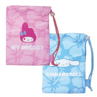 【現貨】小禮堂 sanrio 三麗鷗 y2k 束口收納袋 (扶桑花) 美樂蒂 大耳狗