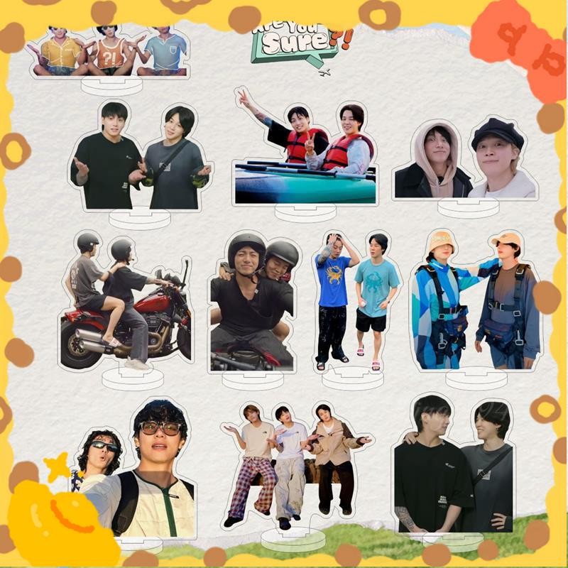 💗熱銷 防弹少年团 Jung kook 田柾國 Are You Sure 跨境 亞克力 雙面高清 立牌明星周邊