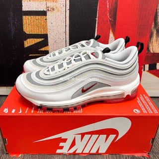 戸 NIKE AIR MAX 97 白銀 灰紅 紅勾 氣墊運動慢跑鞋DM0027-100