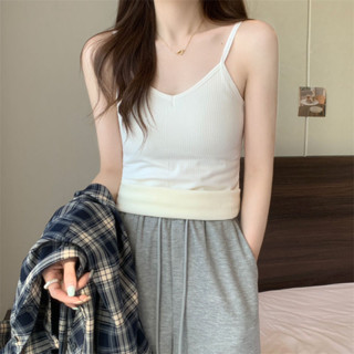 Lam 保暖內衣 發熱衣 上衣 內搭衣 打底衫 吊帶背心女 女生保暖背心 加絨加厚 防寒 女生發熱衣 打底內衣 女學生