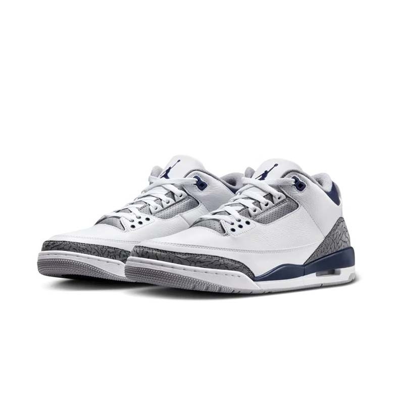 AIR JORDAN 3 RETRO "MIDNIGHT NAVY" 午夜藍 白藍 男鞋 CT8532-140