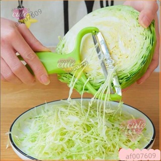 熱銷家用捲心菜紫甘藍白菜刨絲器 大號包菜切絲器 圓生菜削皮刀切菜器