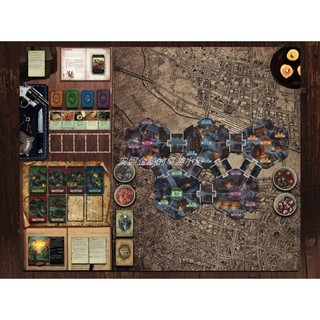 【安妮桌遊】AH3 詭鎮奇談版圖 桌遊牌墊 playmat