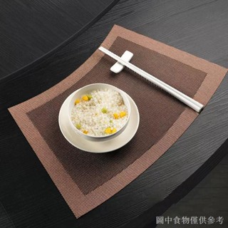 桃園出貨***熱賣 圓桌扇形餐墊隔熱墊餐桌墊防燙圓形西餐墊防水新中式餐布墊碗盤墊AABB