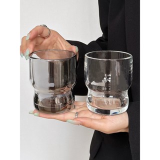 DOUBBLE 居家選物小眾設計ins風高級感分層杯創意胖墩玻璃咖啡杯果汁杯威士忌酒杯#預購#開超取請聊聊我