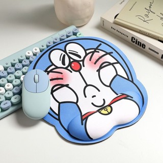 可愛滑鼠墊🎀 哆啦A夢ins風可愛卡通滑鼠墊辦公室桌面滑鼠防滑墊護腕墊通用高階