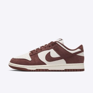 【日本嚴選】NIKE WMNS DUNK LOW HJ7673-001 女 運動鞋 麂皮 復古 低筒 棕紅白