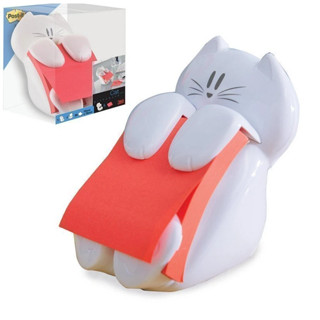【King PLAZA】3M Post-it 貓咪 利貼抽取式便條臺 CAT-330 便利貼 造型 便利座 貓控