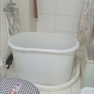 加厚牛筋泡澡桶儲水桶大人洗澡桶兒童家用全身浴桶浴缸洗澡沐浴盆----綜合店