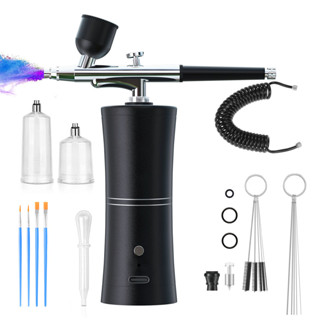 🔥臺灣出貨🔥 新品上市 下殺價🔥 噴槍 模型 電動噴漆槍 0.3mm噴槍 30psi 噴筆美甲噴槍usb 模型噴漆筆