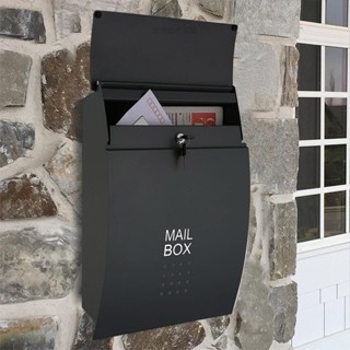 信箱 意見箱 郵件箱 郵箱 郵筒 復古 家用信報箱 創意新款 家用信箱 別墅信報箱 室外防雨掛墻郵箱 大號家用意見箱